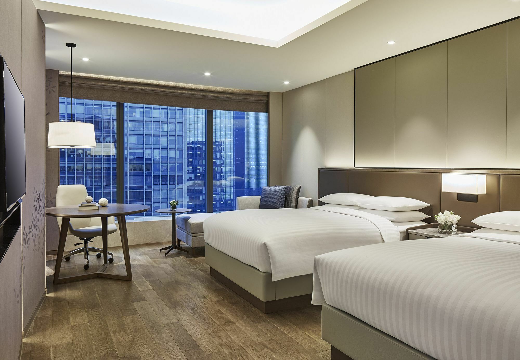 Hangzhou Marriott Hotel Qianjiang מראה חיצוני תמונה