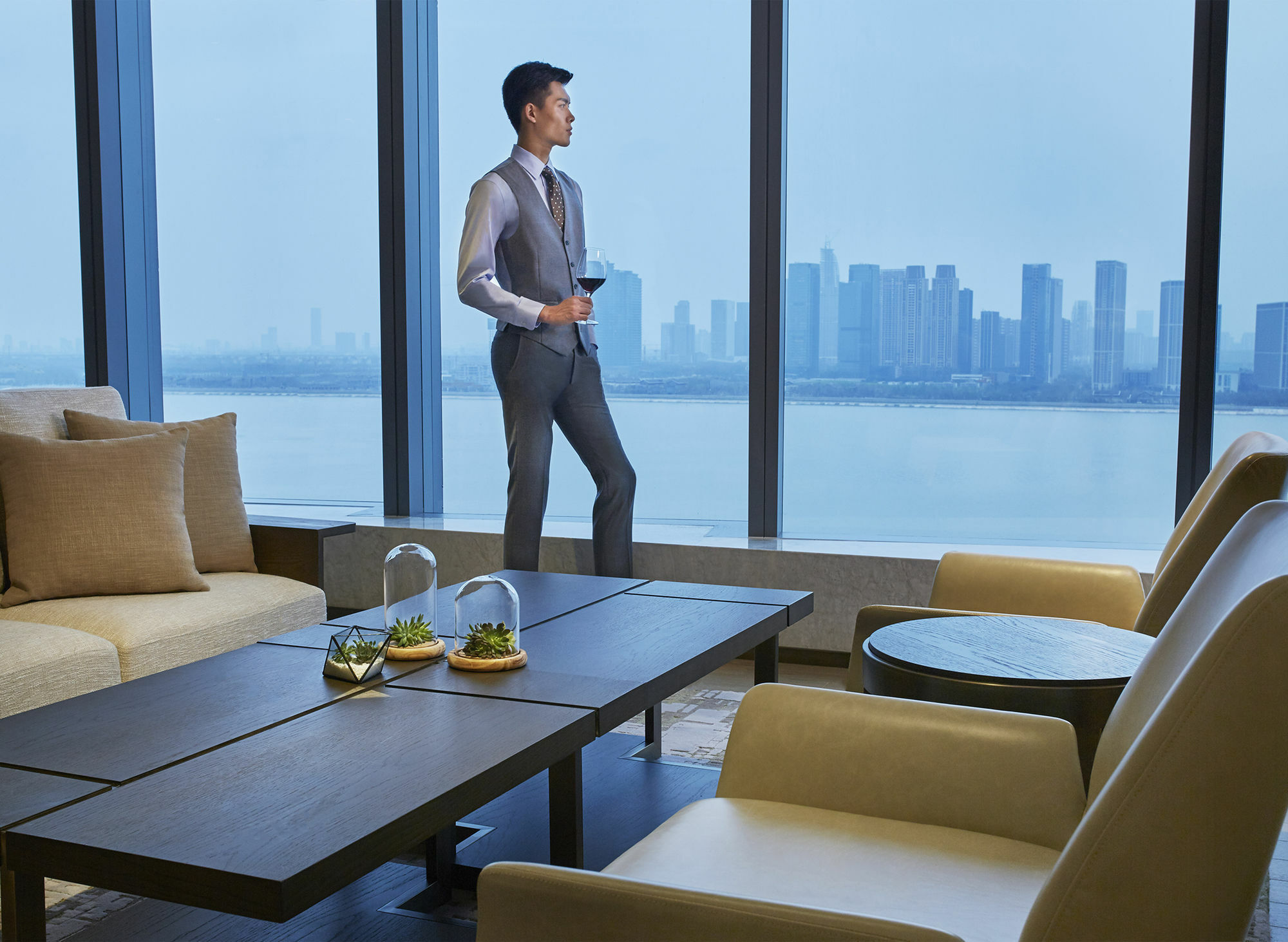 Hangzhou Marriott Hotel Qianjiang מראה חיצוני תמונה